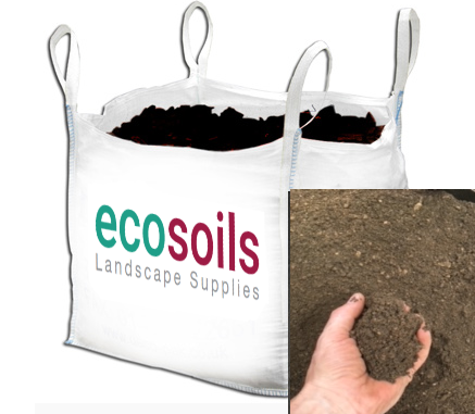 ecosoils bulk bag hand - sandy